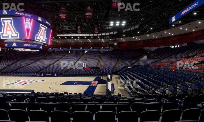 McKale Center - Section Lower 1 Seat View