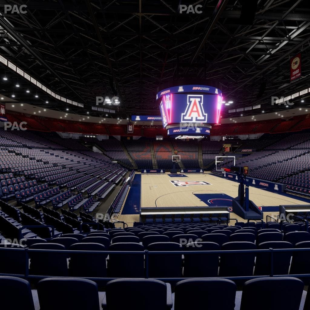 McKale Center - Section Lower 10 Seat View