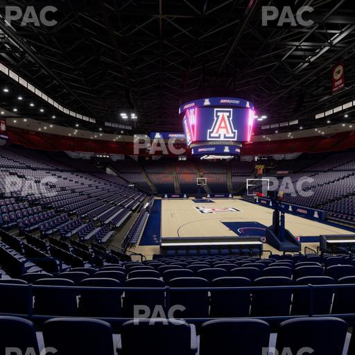 McKale Center - Section Lower 10 Seat View