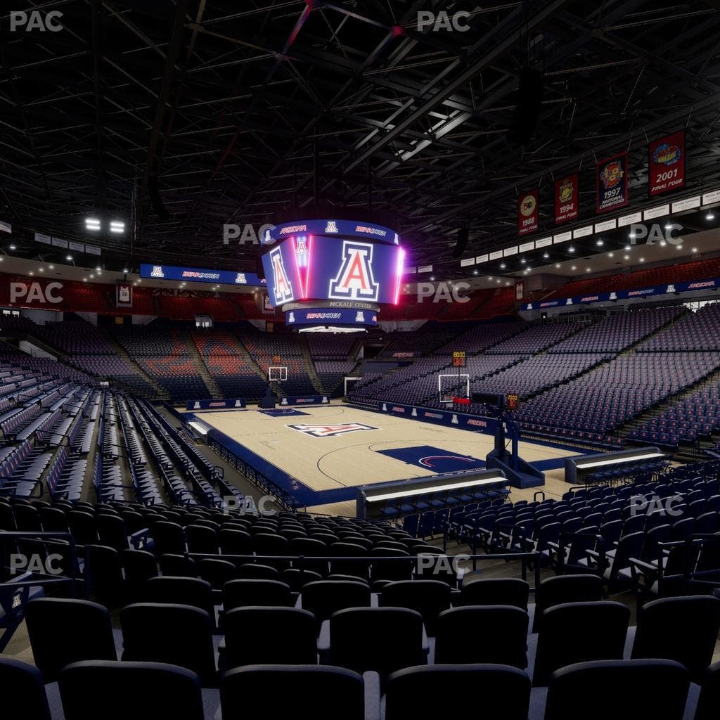 McKale Center - Section Lower 11 Seat View