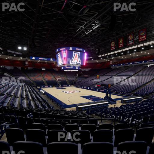 McKale Center - Section Lower 11 Seat View