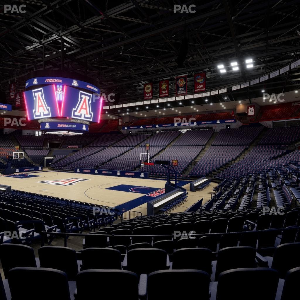 McKale Center - Section Lower 12 Seat View