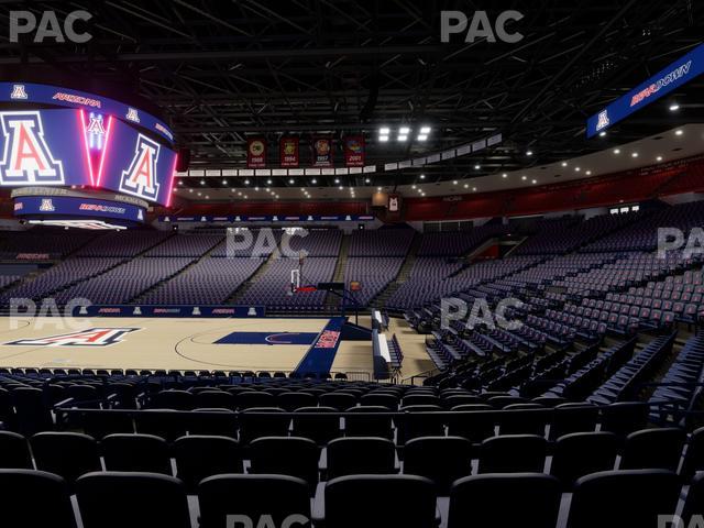 McKale Center - Section Lower 13 Seat View