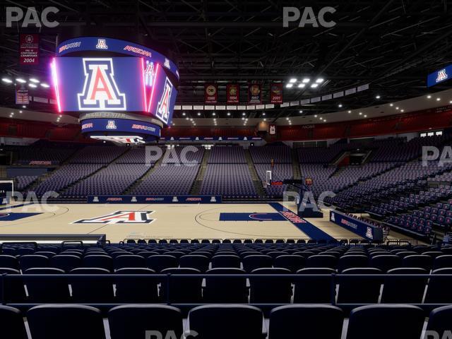 McKale Center - Section Lower 14 Seat View
