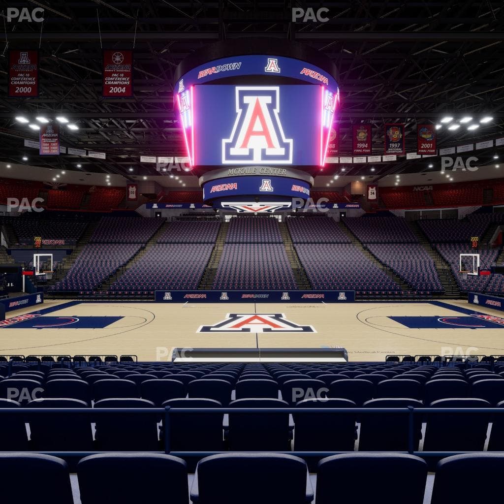 McKale Center - Section Lower 15 Seat View