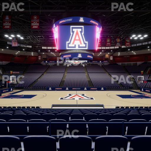 McKale Center - Section Lower 15 Seat View