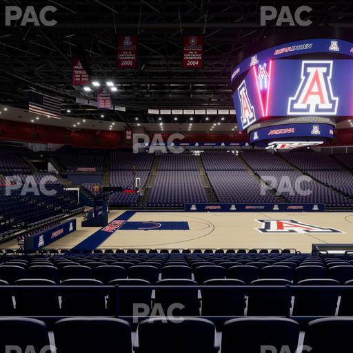 McKale Center - Section Lower 16 Seat View