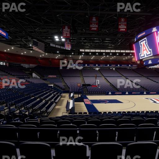 McKale Center - Section Lower 17 Seat View