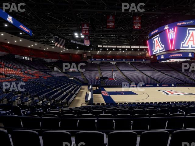 McKale Center - Section Lower 17 Seat View