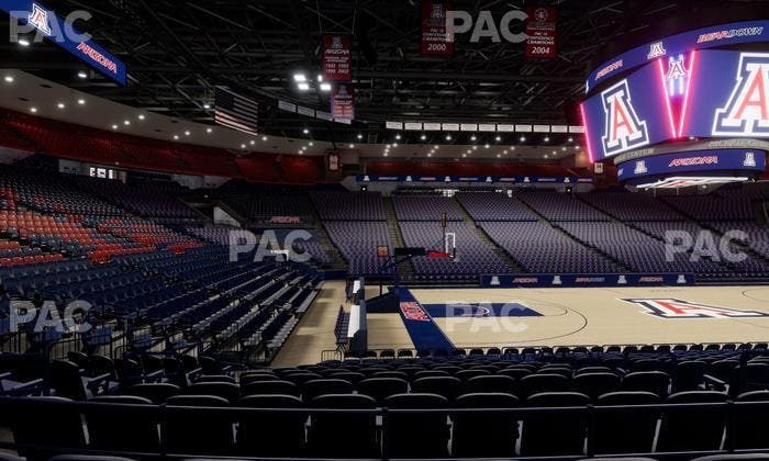 McKale Center - Section Lower 17 Seat View