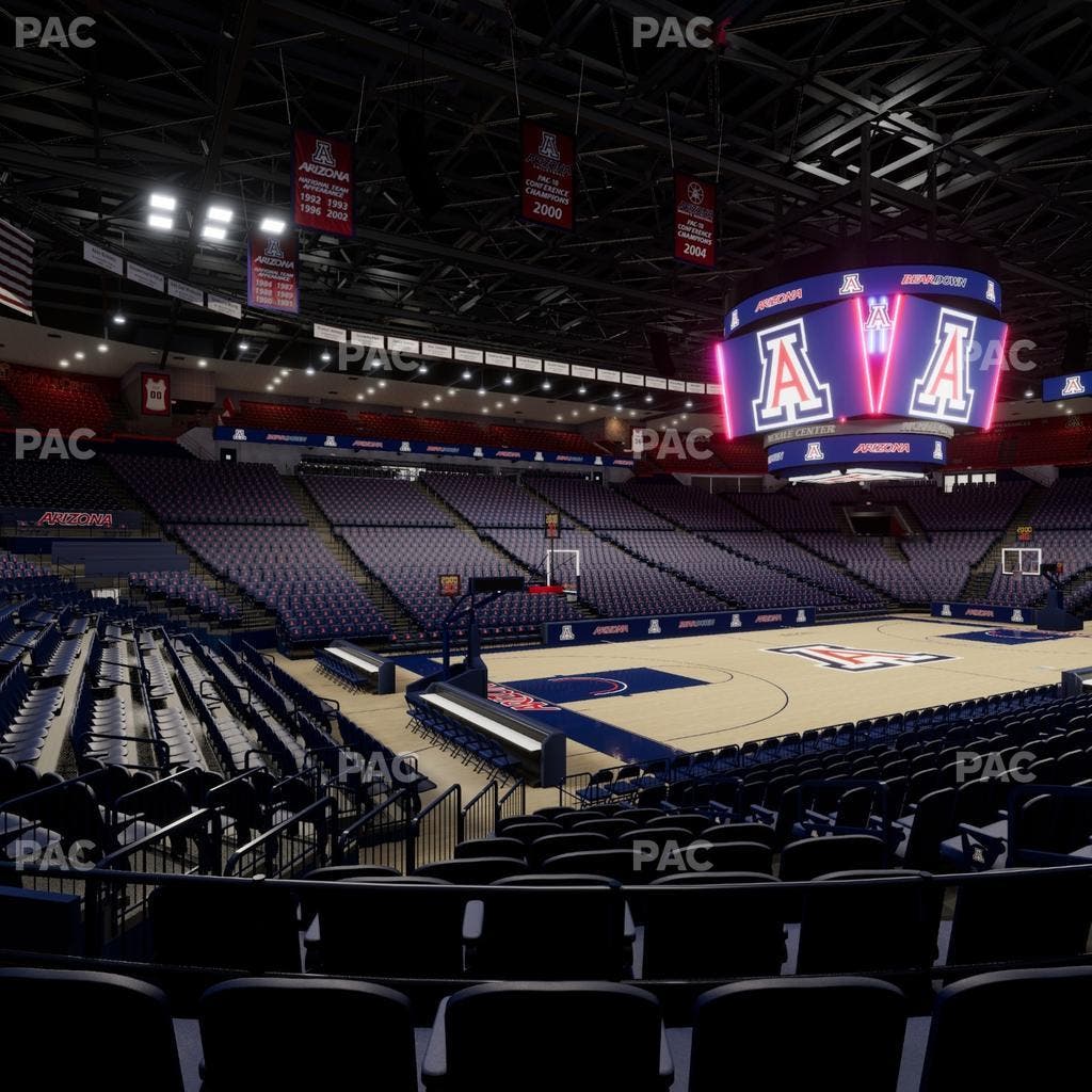 McKale Center - Section Lower 18 Seat View