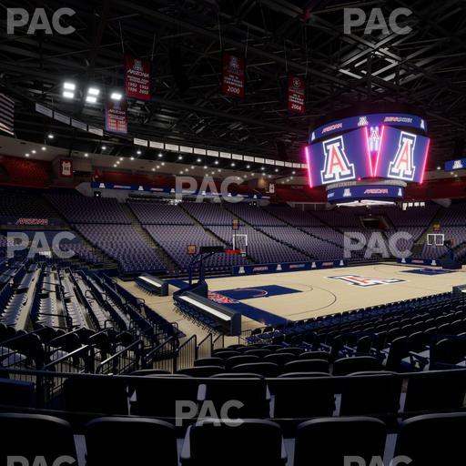 McKale Center - Section Lower 18 Seat View