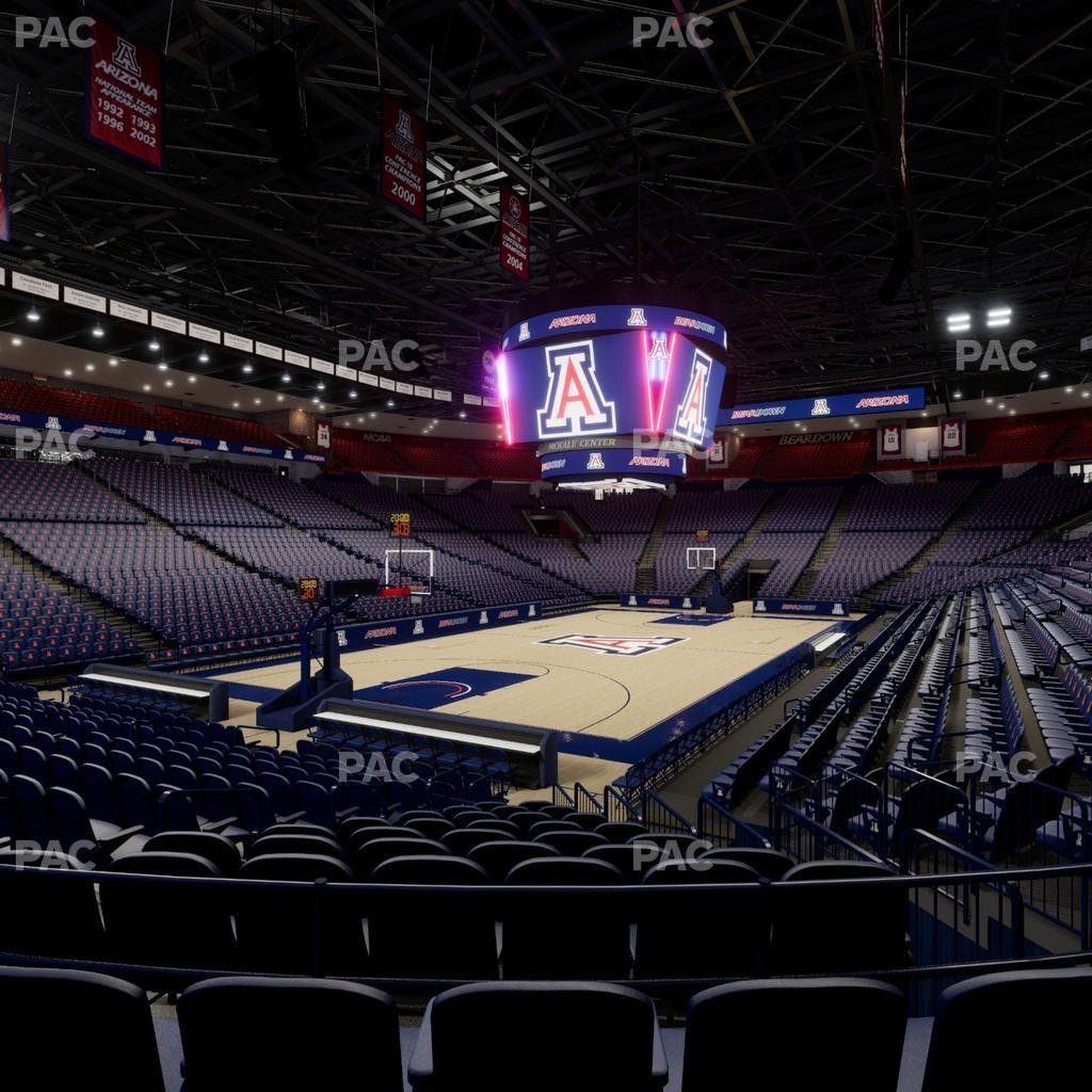 McKale Center - Section Lower 19 Seat View