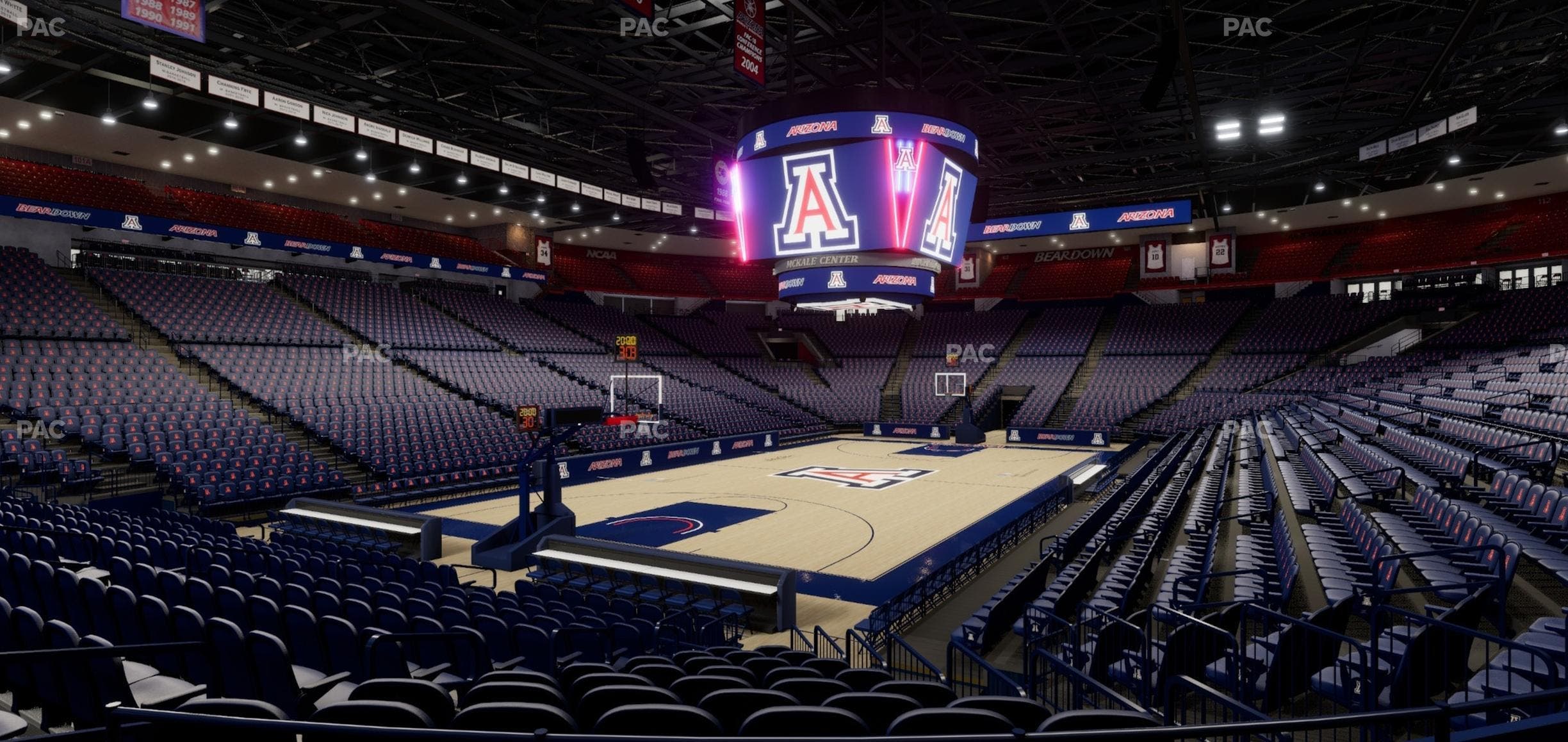 McKale Center - Section Lower 19 Seat View