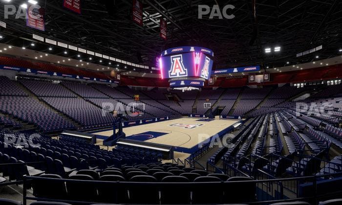 McKale Center - Section Lower 19 Seat View