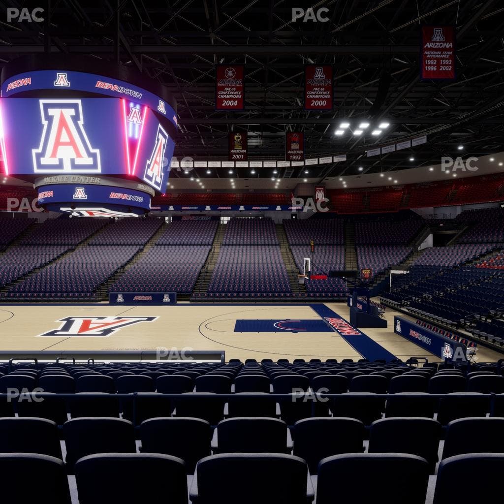 McKale Center - Section Lower 2 Seat View