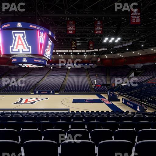 McKale Center - Section Lower 2 Seat View