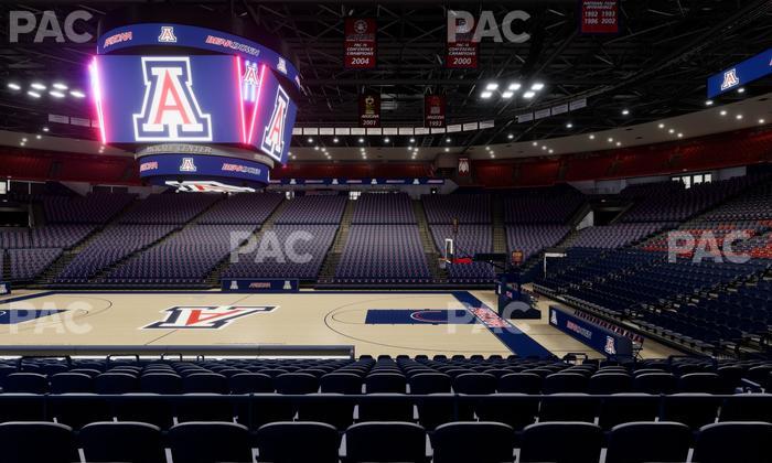 McKale Center - Section Lower 2 Seat View