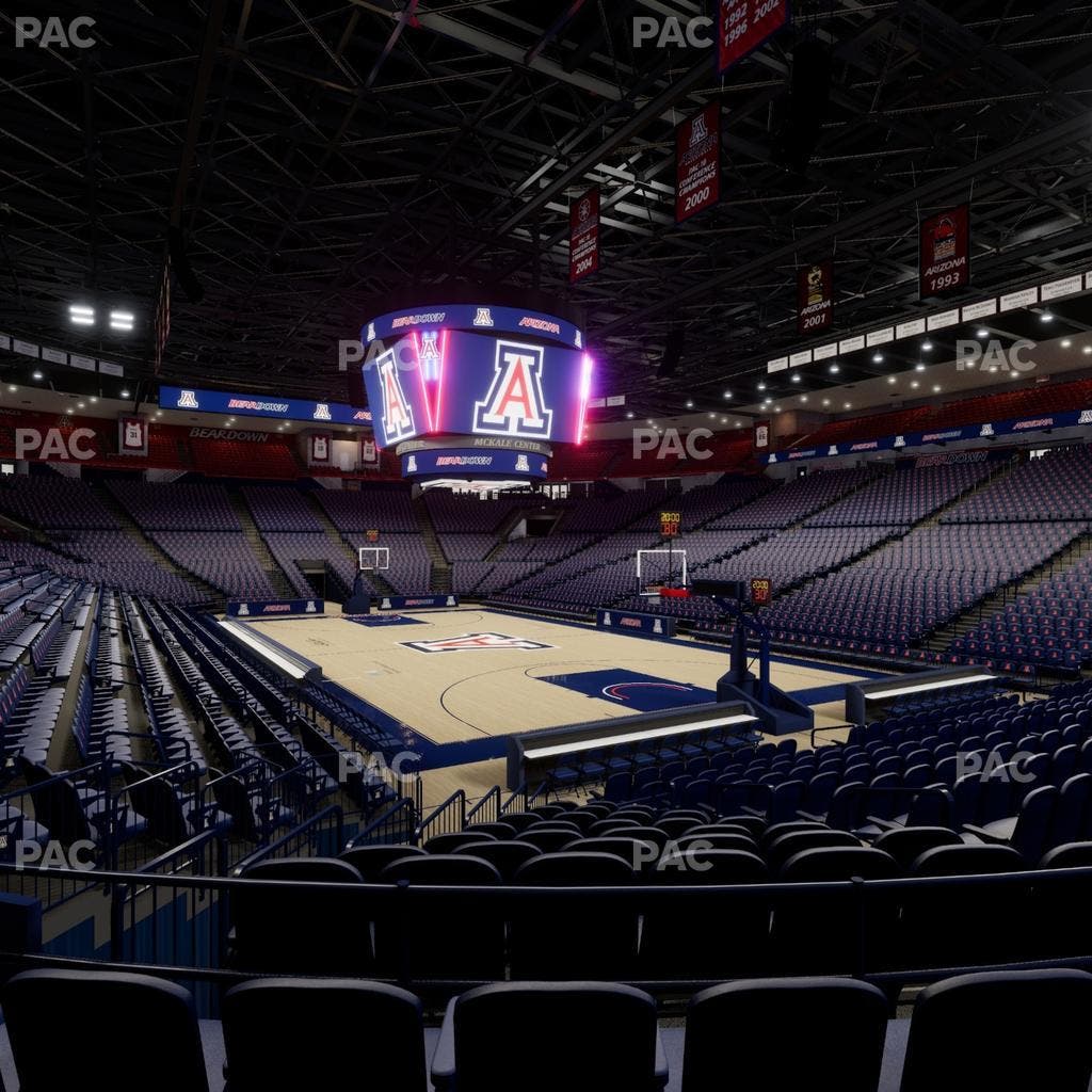 McKale Center - Section Lower 23 Seat View