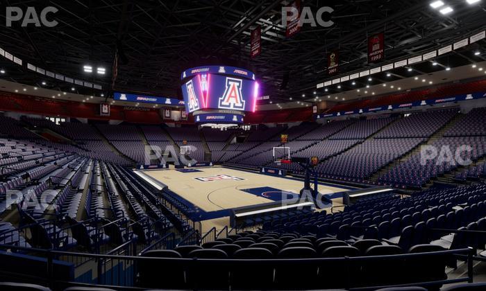 McKale Center - Section Lower 23 Seat View