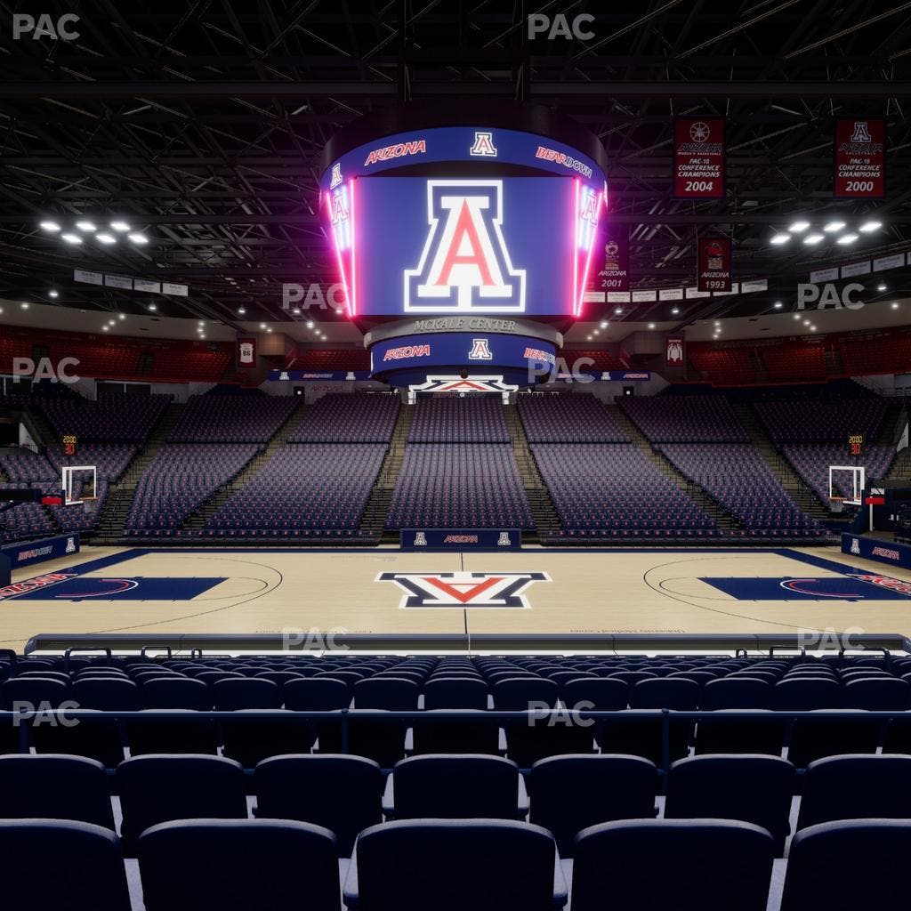 McKale Center - Section Lower 3 Seat View