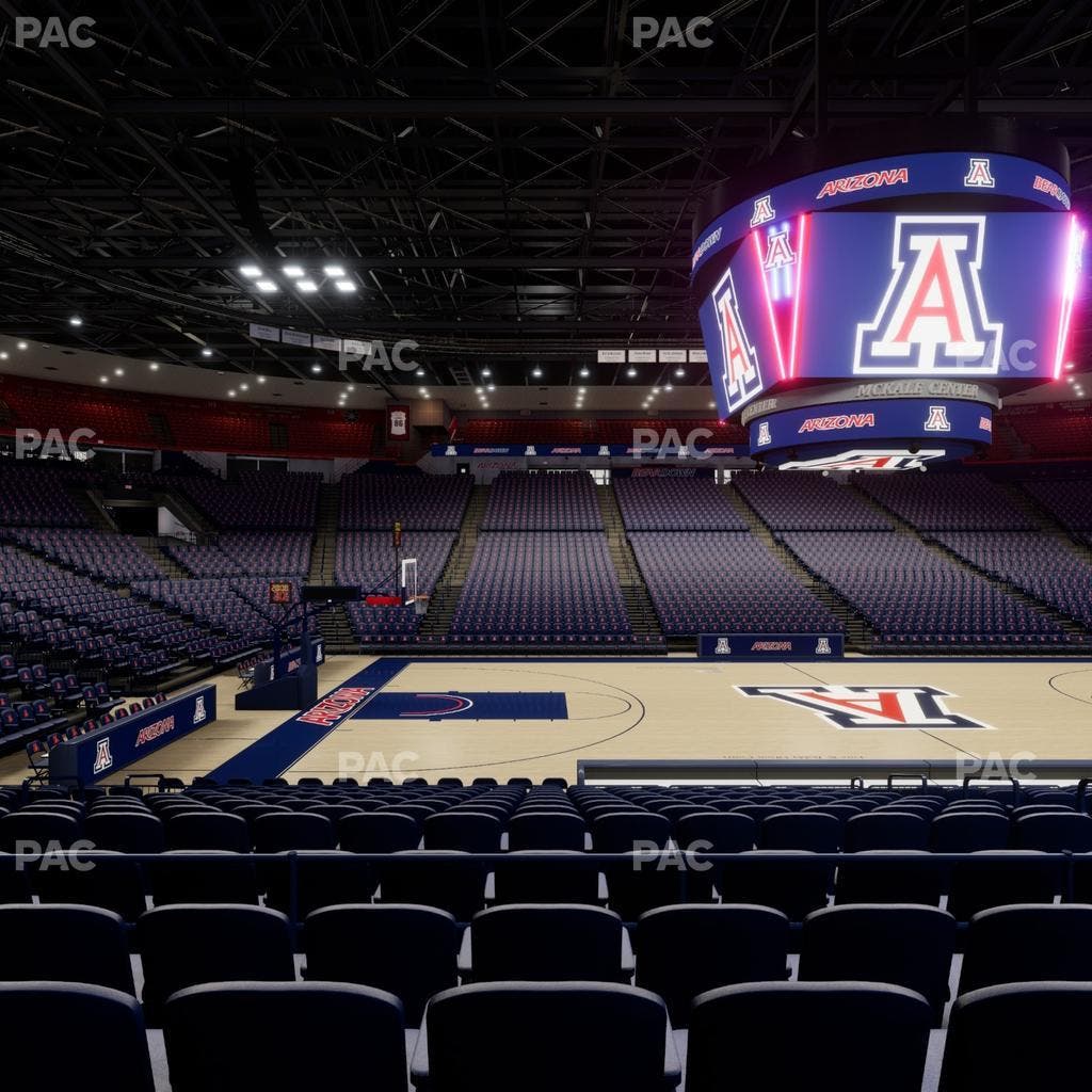 McKale Center - Section Lower 4 Seat View