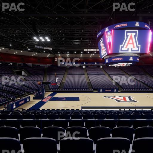 McKale Center - Section Lower 4 Seat View