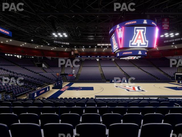 McKale Center - Section Lower 4 Seat View