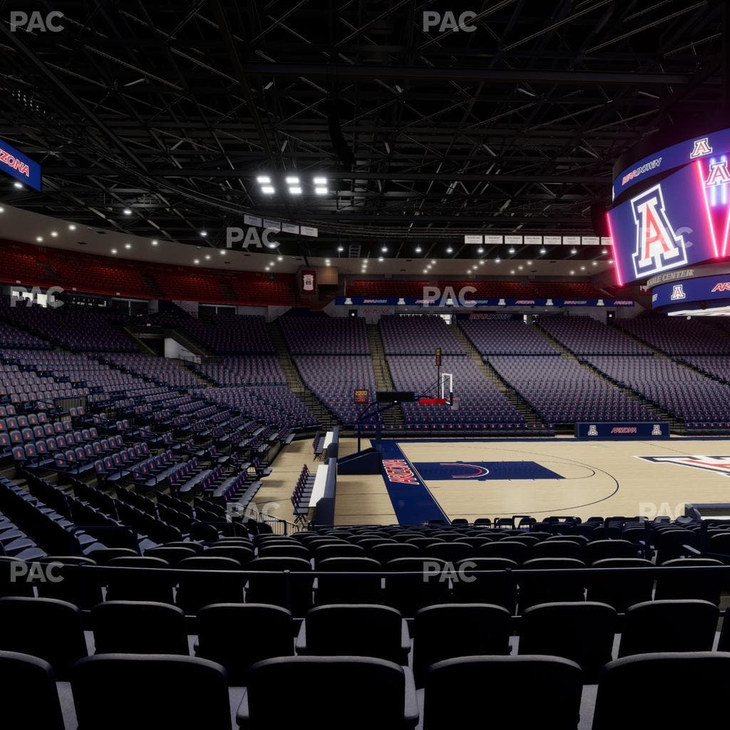 McKale Center - Section Lower 5 Seat View