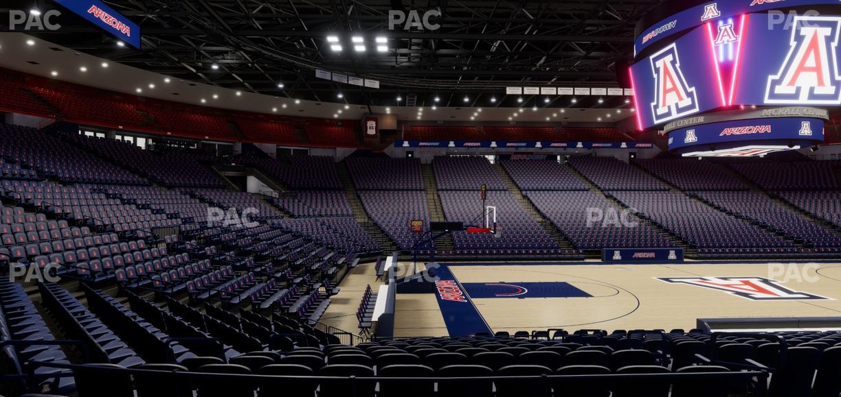McKale Center - Section Lower 5 Seat View