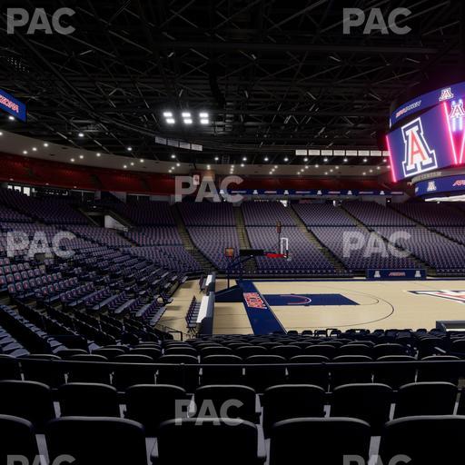 McKale Center - Section Lower 5 Seat View