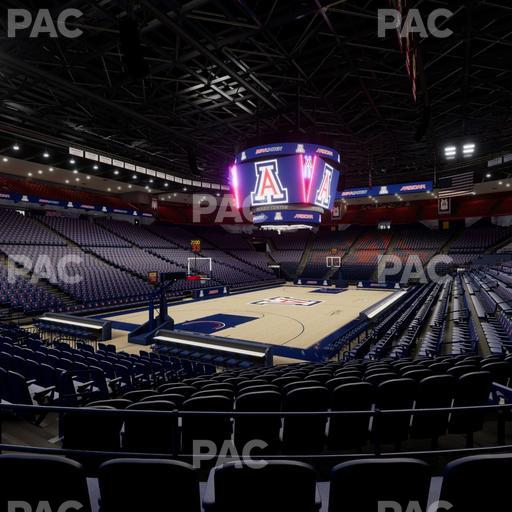 McKale Center - Section Lower 7 Seat View