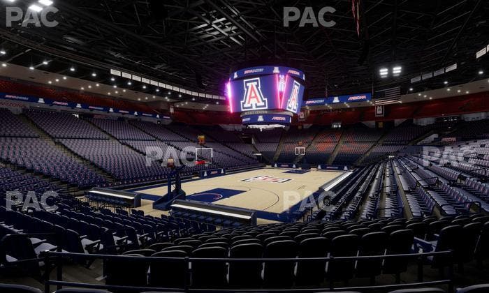 McKale Center - Section Lower 7 Seat View
