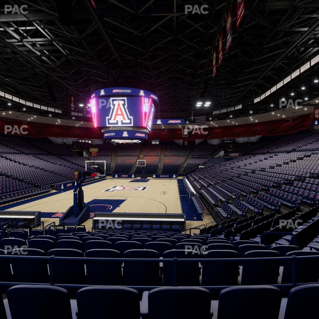 McKale Center - Section Lower 8 Seat View