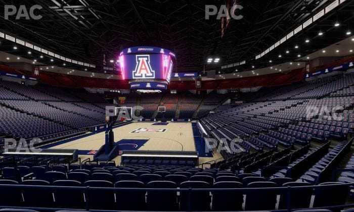 McKale Center - Section Lower 8 Seat View