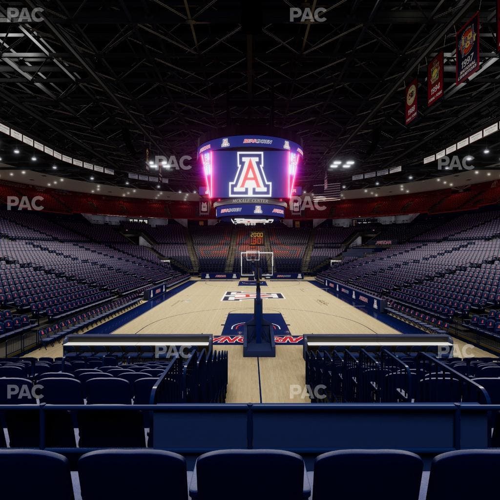 McKale Center - Section Lower 9 Seat View