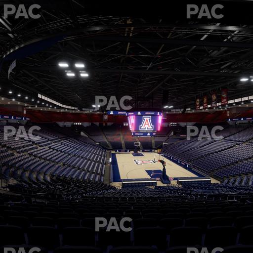 McKale Center - Section Middle 10 Seat View