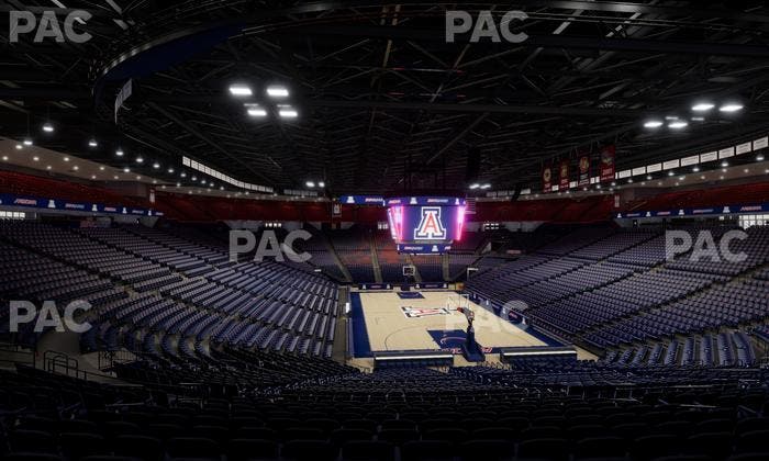 McKale Center - Section Middle 10 Seat View