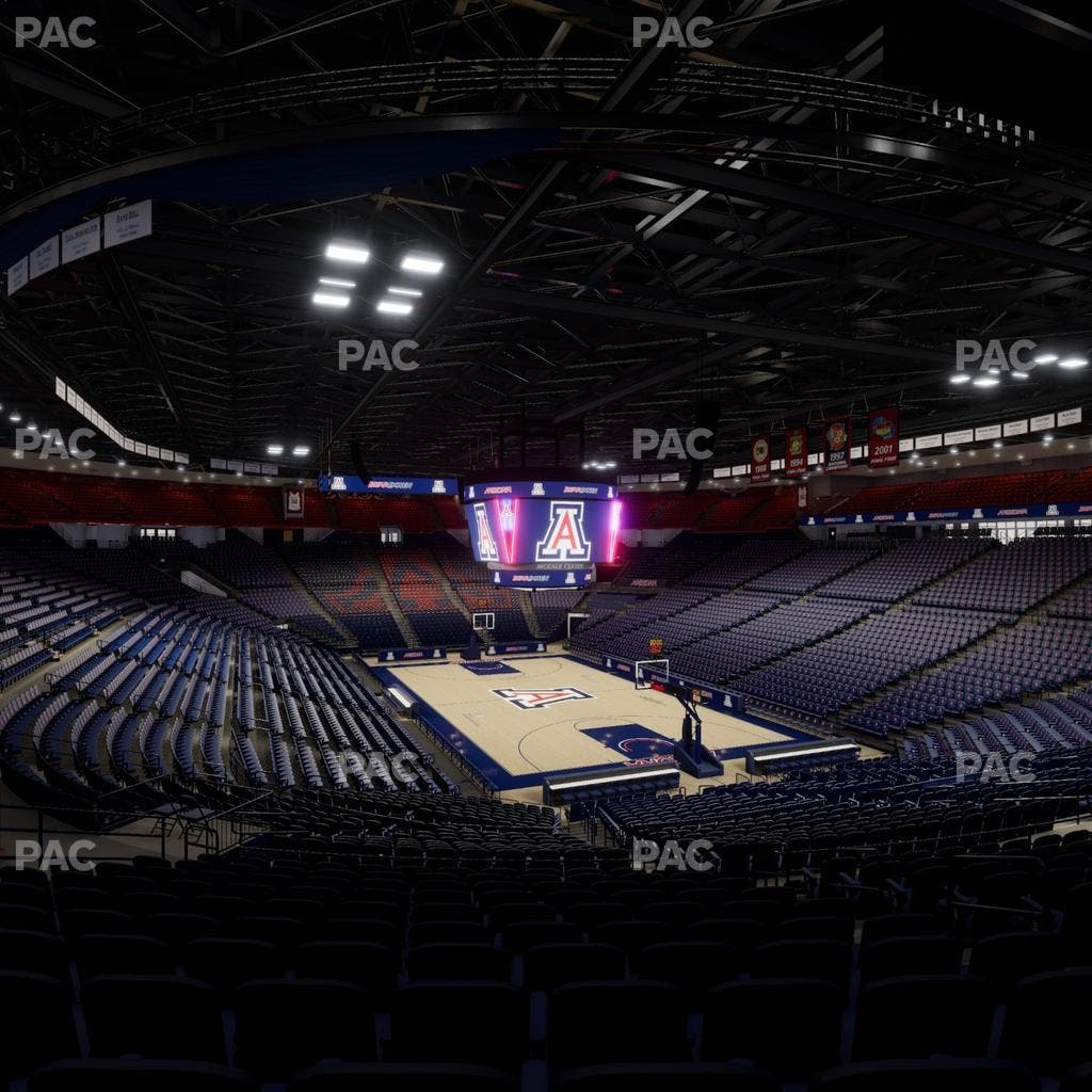 McKale Center - Section Middle 11 Seat View