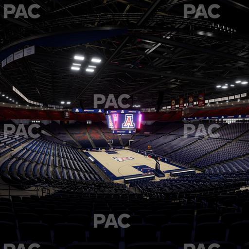 McKale Center - Section Middle 11 Seat View