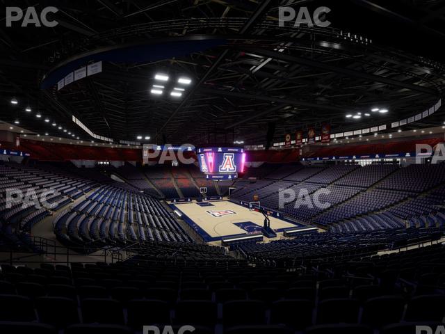 McKale Center - Section Middle 11 Seat View