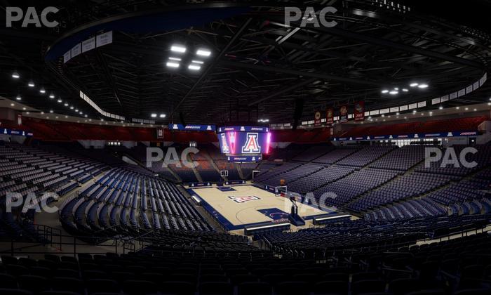 McKale Center - Section Middle 11 Seat View