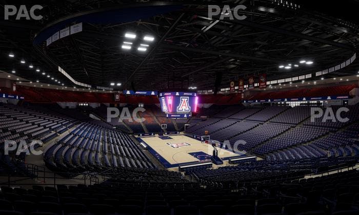 McKale Center - Section Middle 11 Seat View