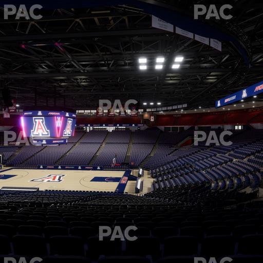 McKale Center - Section Middle 13 Seat View