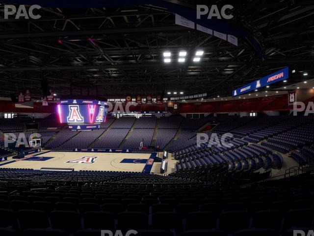 McKale Center - Section Middle 13 Seat View