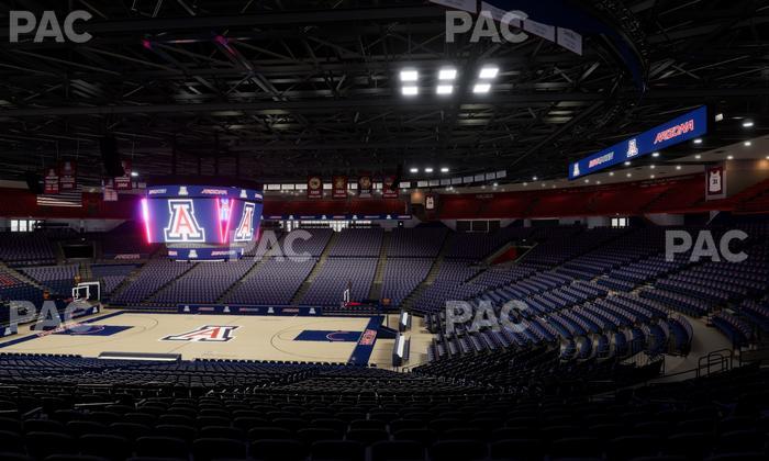 McKale Center - Section Middle 13 Seat View