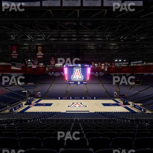 McKale Center - Section Middle 15 Seat View