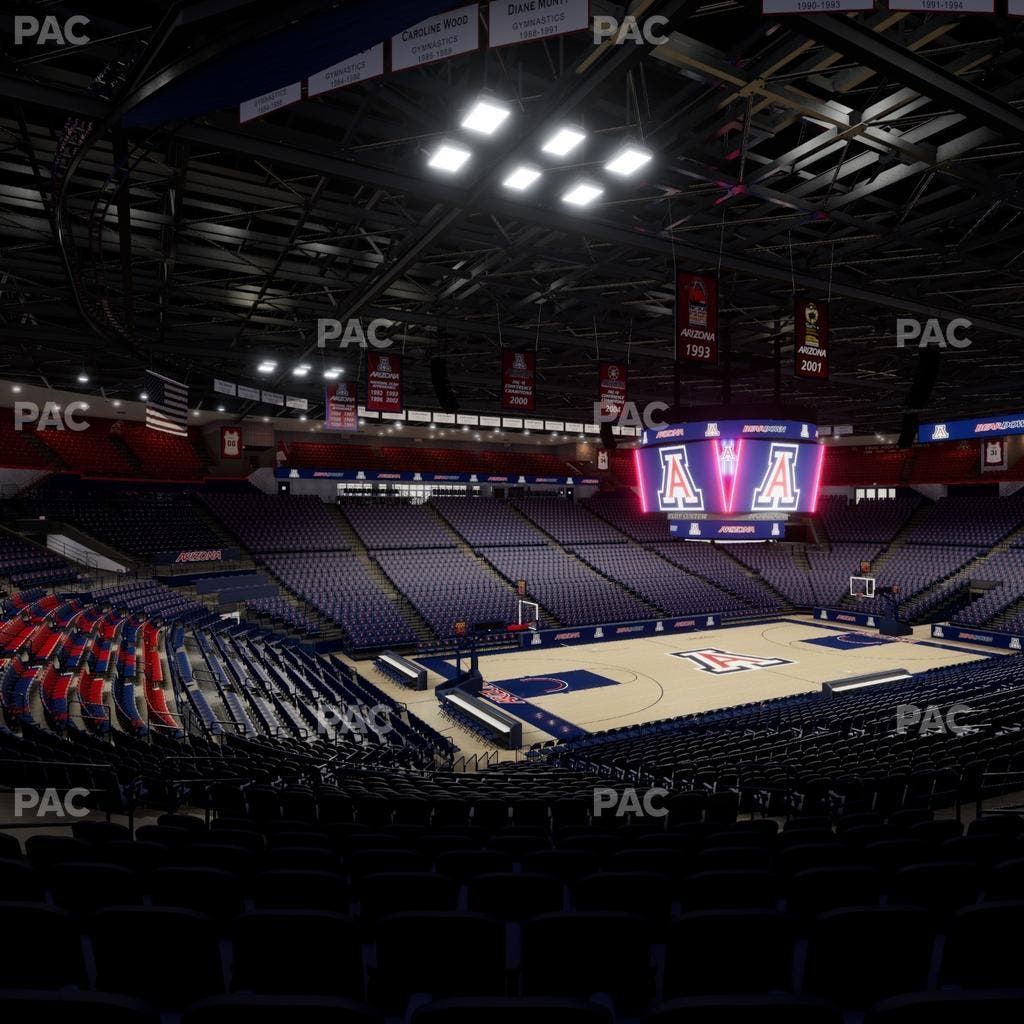 McKale Center - Section Middle 18 Seat View