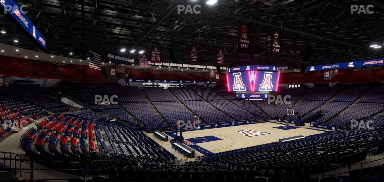 McKale Center - Section Middle 18 Seat View