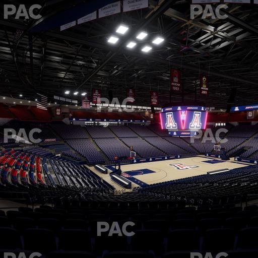 McKale Center - Section Middle 18 Seat View